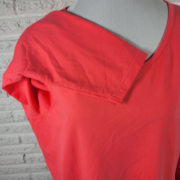 Quacker Factory QVC Womens Top Extra Large XL Zip Up Pink Casual PIN12E - Picture 5 of 10